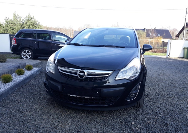 Opel Corsa cena 18600 przebieg: 145000, rok produkcji 2012 z Kościan małe 352